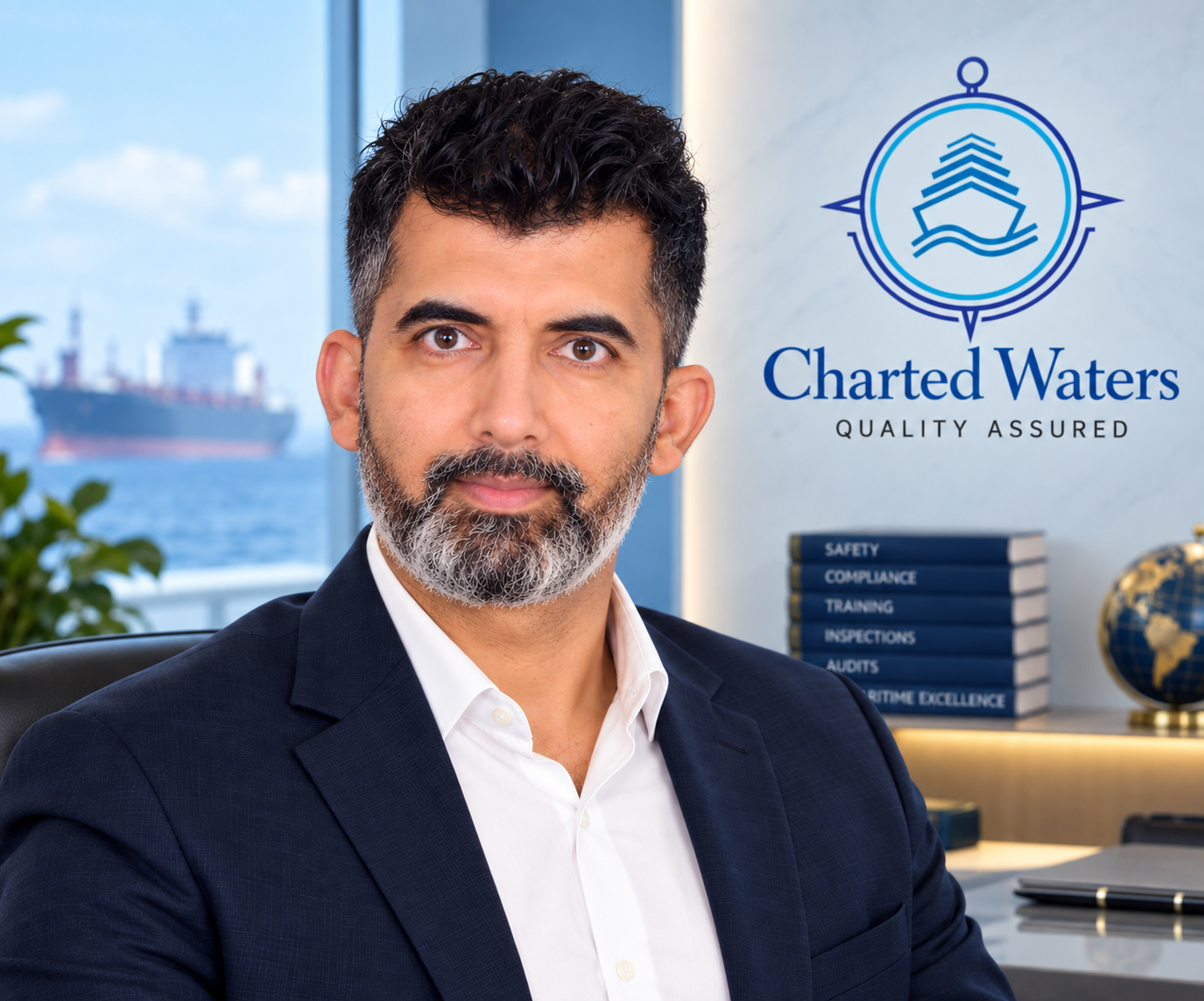Capt. Awadh Kishore, Founder and CEO of Charted Waters